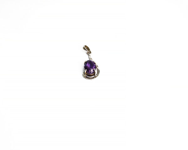 Amethyst locket